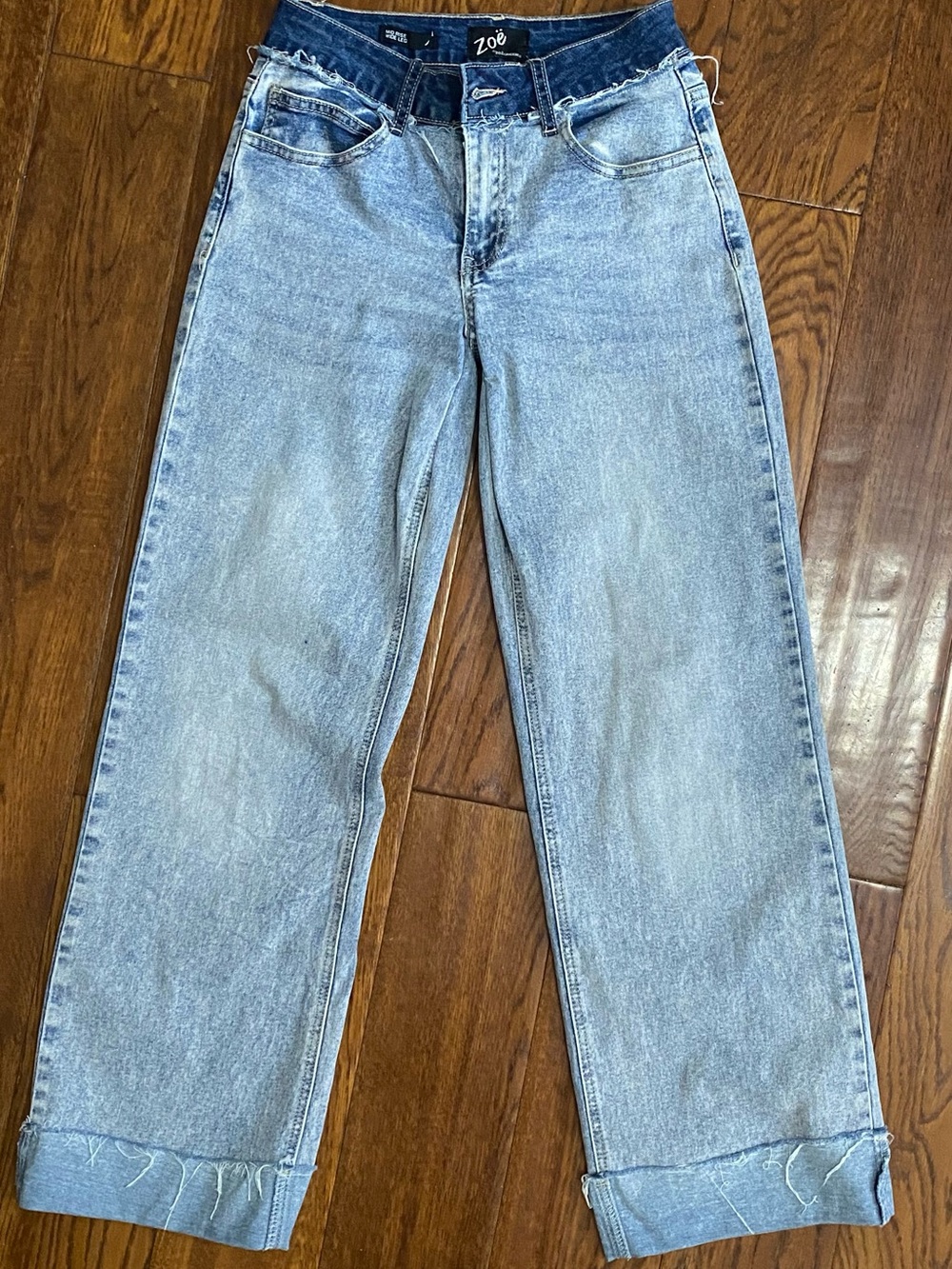 Zoe Light Wash Straight Leg Jeans